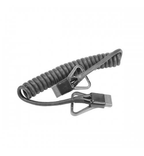 Retractable Cable With Grey High Current Connectors, 80A - 3Ms 073201